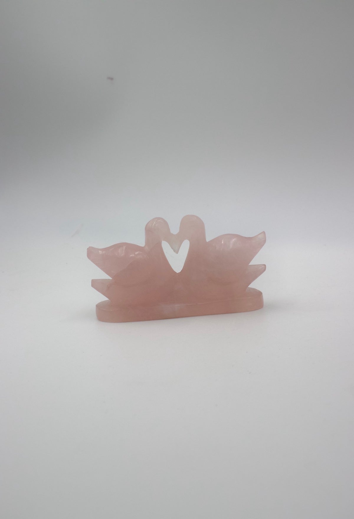 Rose Quartz Ducks (Price is ₹9 per gram)