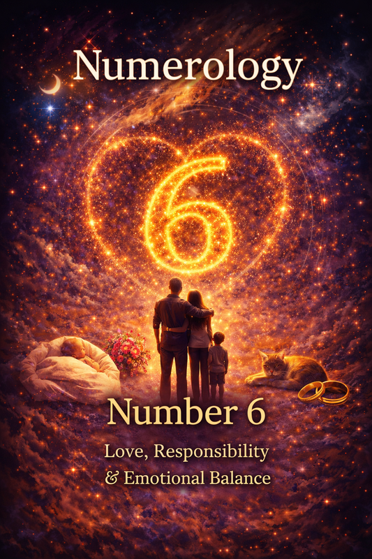 Number 6 in Numerology: Love, Responsibility & Emotional Balance