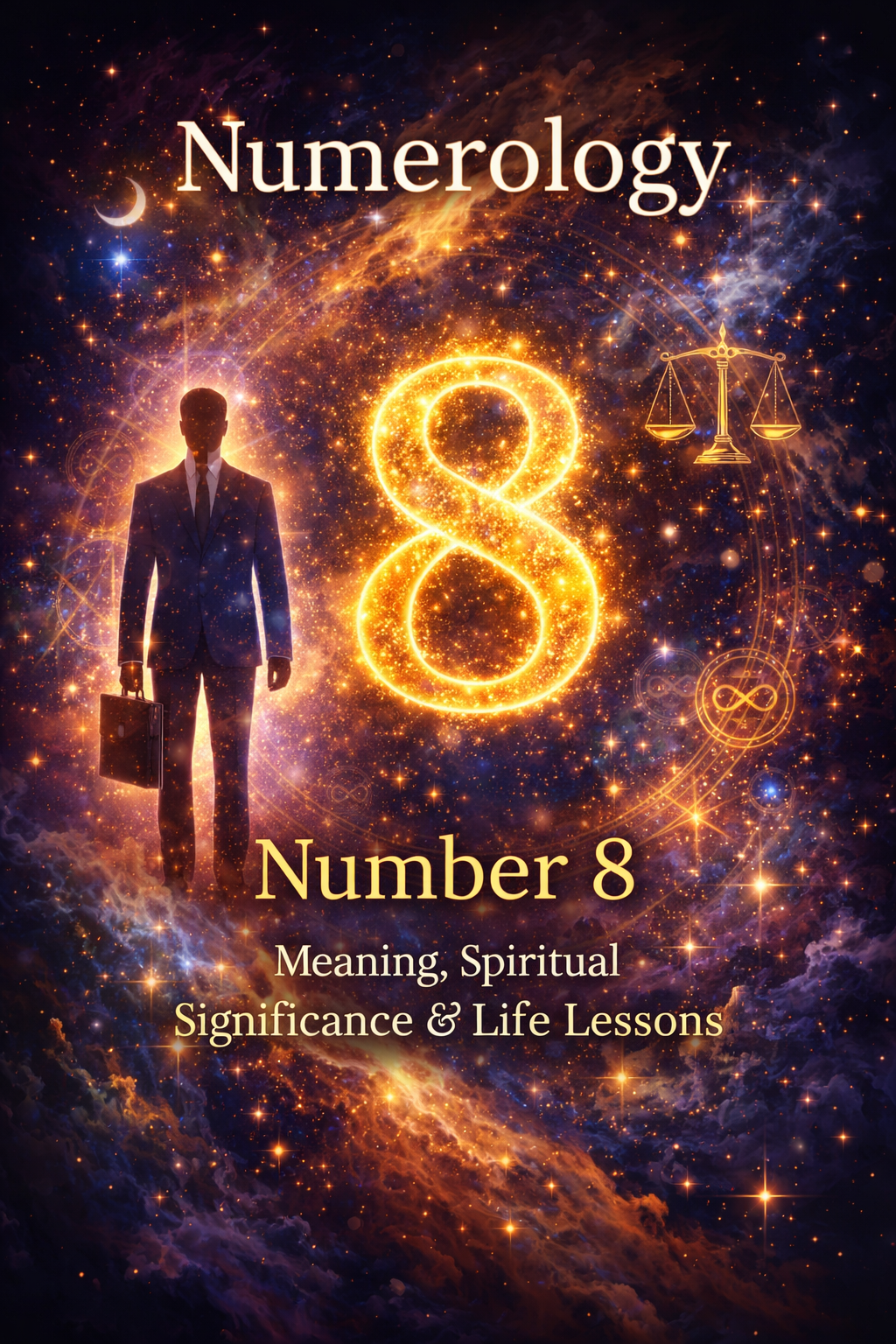 Number 8 in Numerology: Meaning, Spiritual Significance, Career & Life Lessons