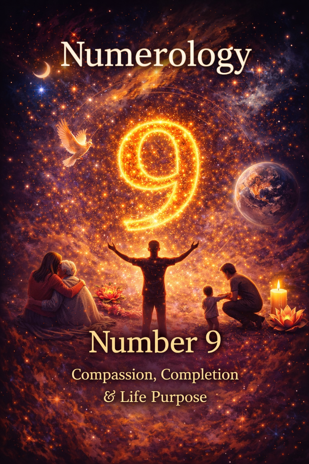 Number 9 in Numerology: Compassion, Completion & Life Purpose