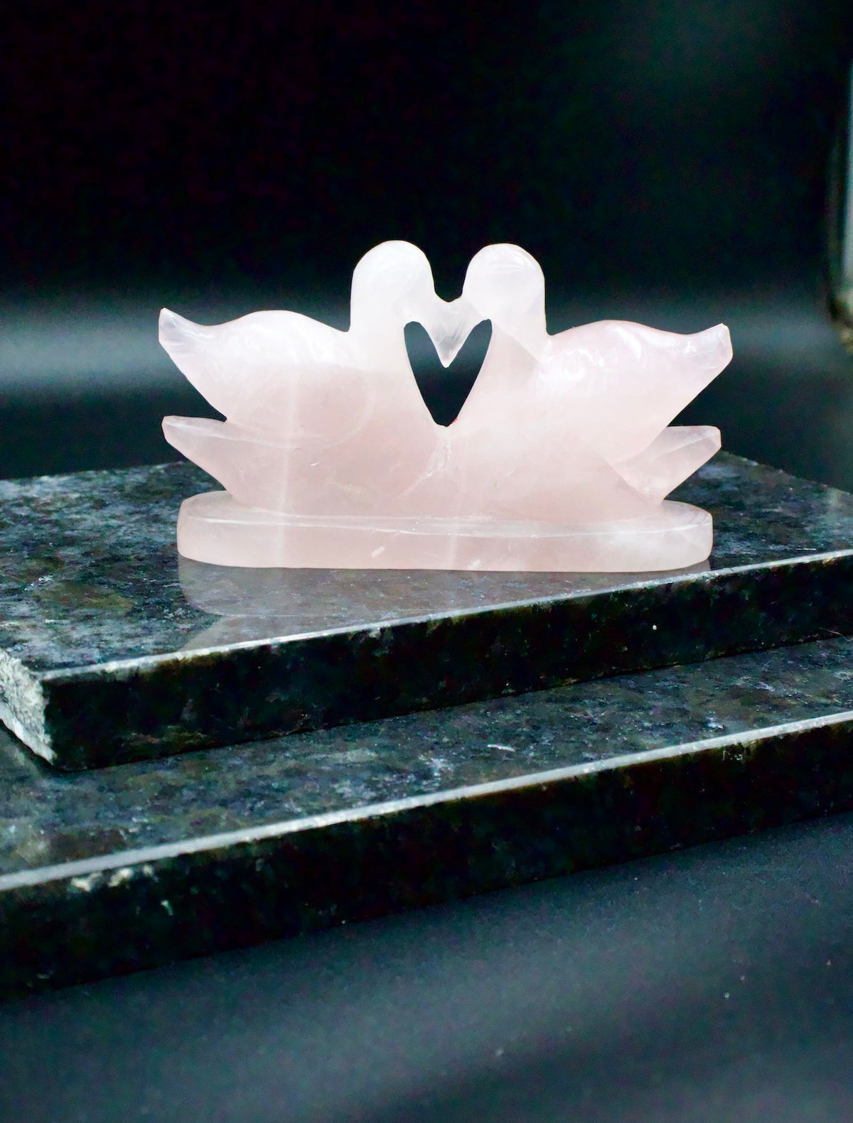 Rose Quartz Ducks (Price is ₹9 per gram)