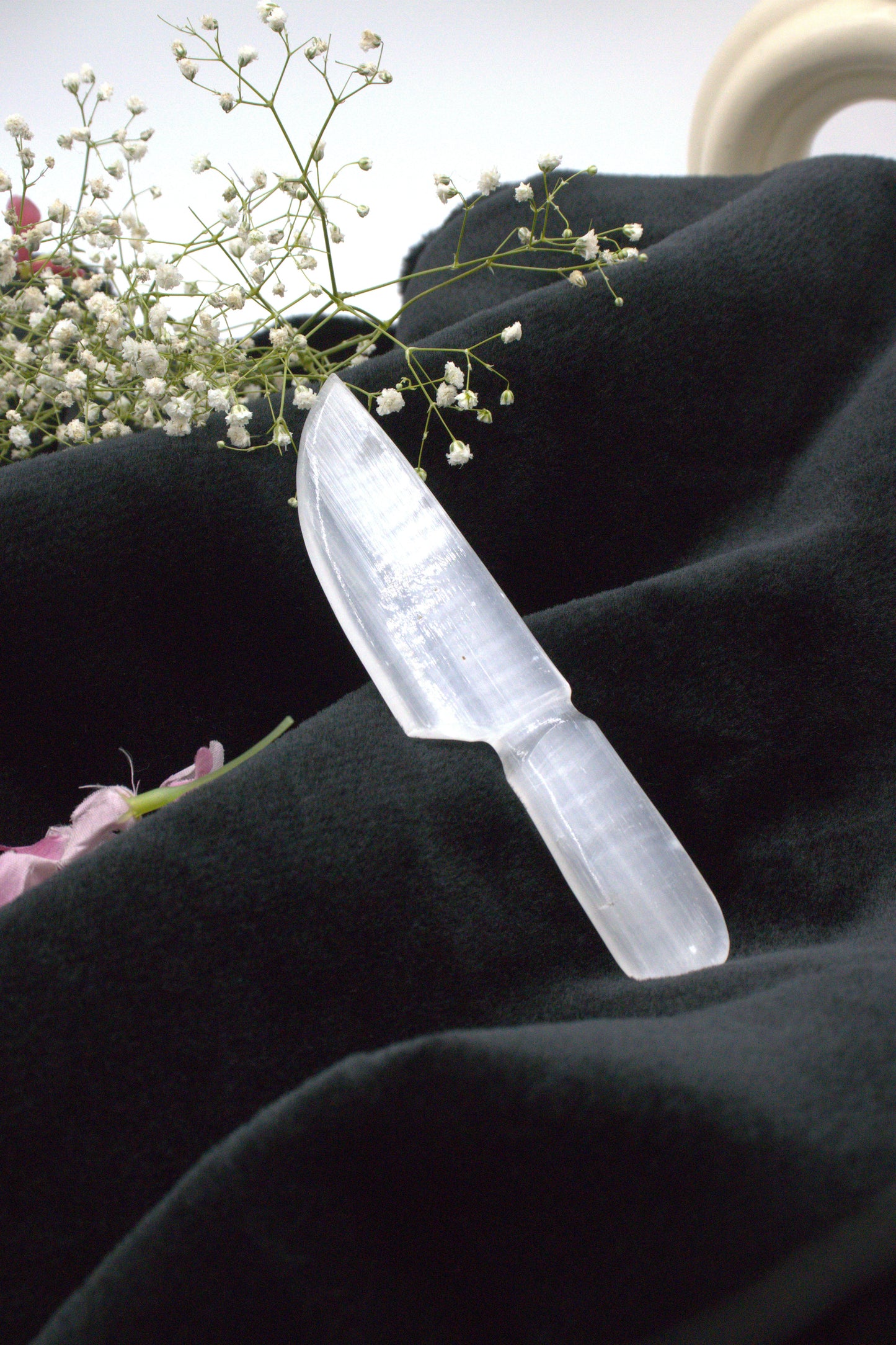 Selenite Knife