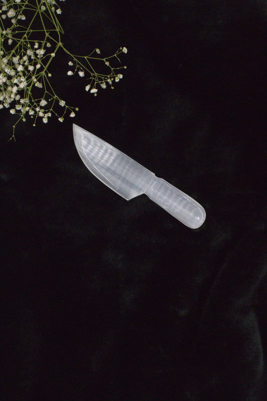 Selenite Knife