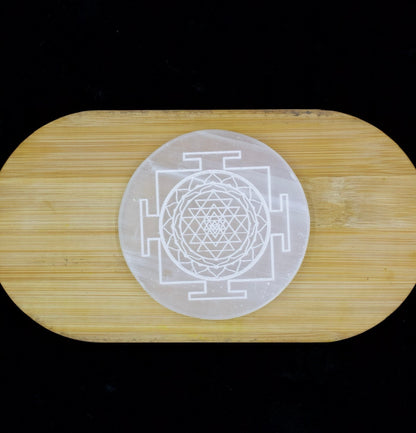 Selenite Plate