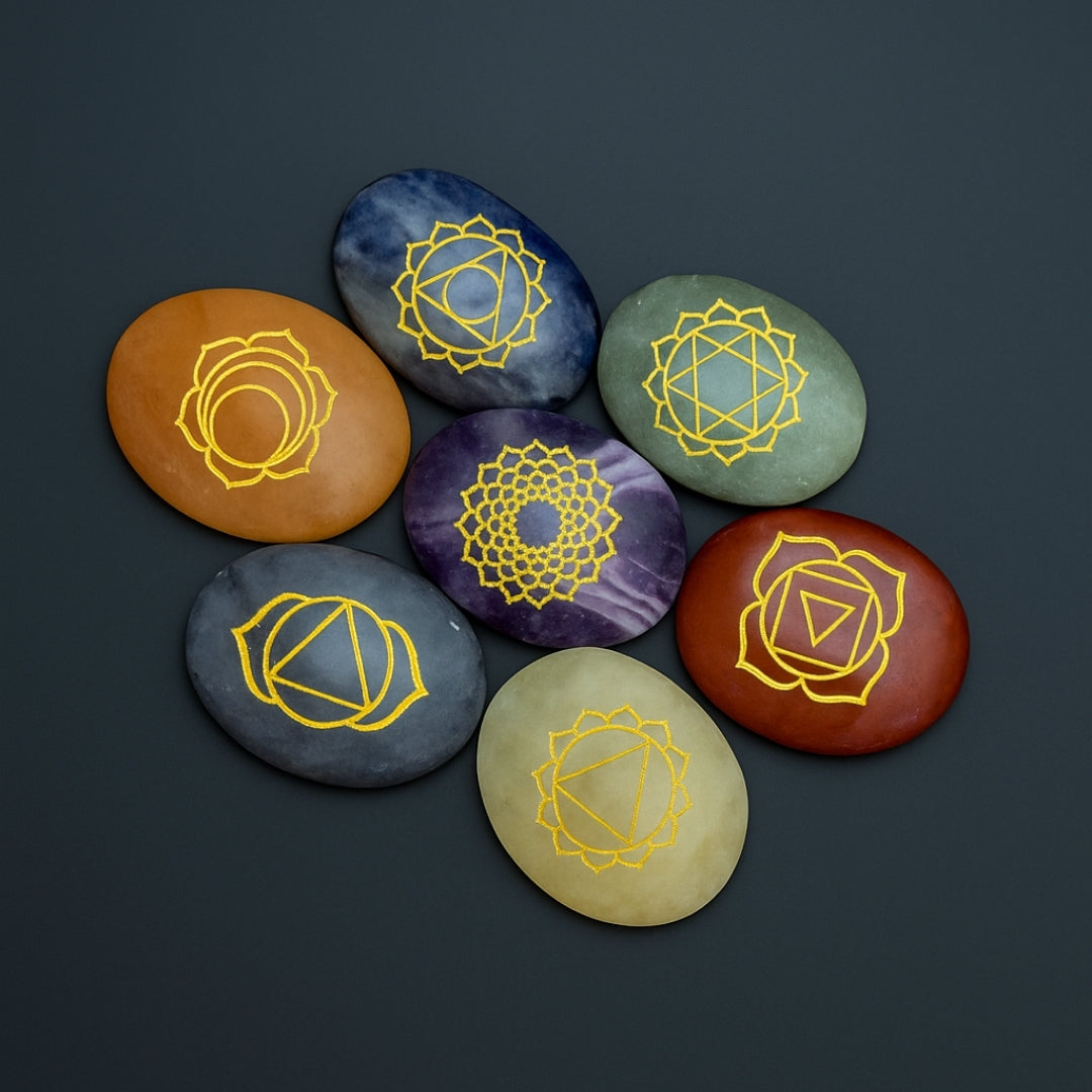 Seven Chakra Stone Set