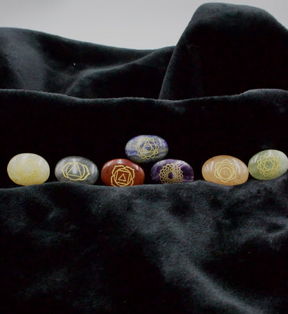 Seven Chakra Stone Set